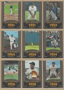 Juego completo de inserciones Topps Heritage Willie Mays 20 Giants Seasons 2020 (20) - Imagen 1 de 3
