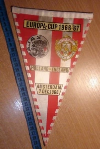 Pennants Ajax Amsterdam - Liverpool 1966-67 - Picture 1 of 1