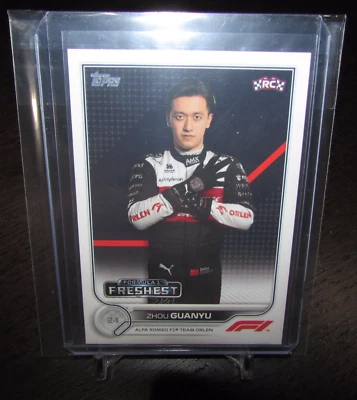 Zhou Guanyu RC 2022 Topps F1 Alfa Romeo Team ORLEN #200 "Formula 1 Freshest" RC - Image 1 of 4