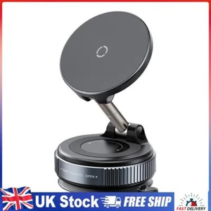 For MagSafe Car Mount Charger Vacuum Magnetic Phone Holder Foldable Phone Holder - Picture 1 of 11