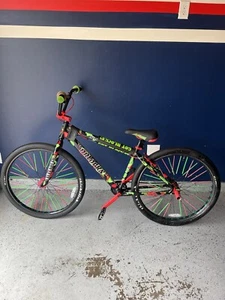 2021 SE Bikes DBLOCKS BIG RIPPER 29" Green/Red Camo BMX Bike - Picture 1 of 8