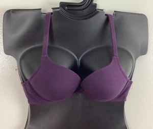 40B Boost Ausschnitt Baumwollmischung LILA Cacique Lane Bryant Plus BH Neu Neu ohne Etikett - Bild 1 von 12