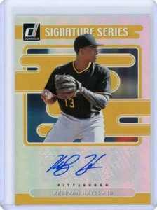 2020 Donruss Signature Series Rookie Auto #SS-KH Ke'Bryan Hayes - Picture 1 of 2