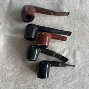 5 alte Pfeifen Holz Konvolut Sammler Deko Vintage Raritäten Sammlung #1 - Bild 1 von 10