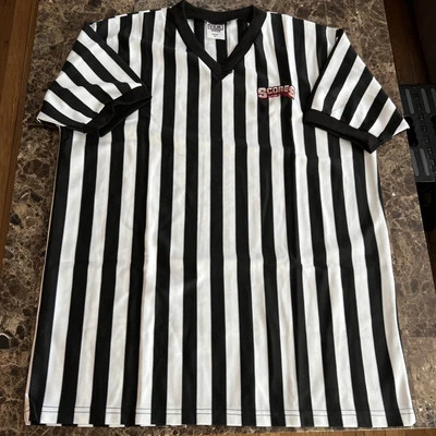 Brand New SCORES Atlantic City Short Sleeve Employee Referee Jersey Shirt - XL - Image 1 of 3