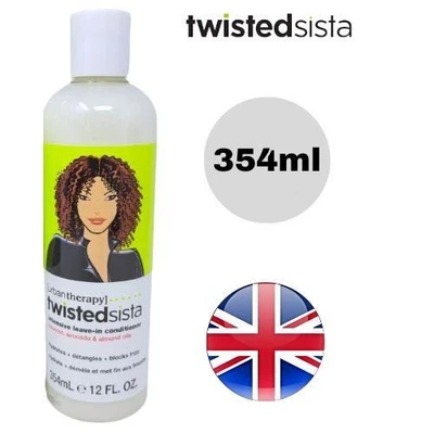 Twisted Sista Intensive Leave In Conditioner Hydrate & Detangle Curly Hair 354ml