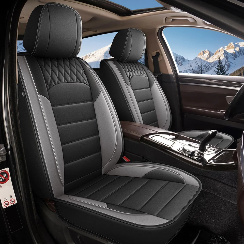 Car 5 Seat Cover Faux Leather Front Rear For Subaru Ascent 2019-2025 Seat Pad Foto 1 de 4