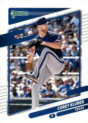 2021 Donruss #63 Corey Kluber Texas Rangers - Image 1 of 2