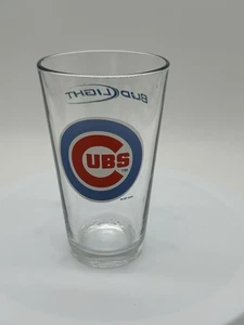 16oz Bud Light Chicago Cubs Pint Beer Glass that same day ship - Picture 1 of 4