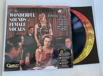 THE WONDERFUL SOUNDS OF FEMALE VOCALS - 2018 VARIOUS 200 gr AUDIOPHILE 2 X VINYL - Image 1 of 4