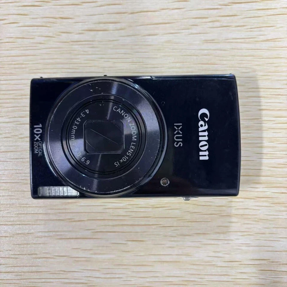 Canon PowerShot IXUS 190 Digital Camera 20.0 MP Wi-Fi Black - Image 1 of 4