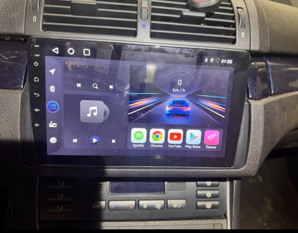 Für BMW 3er E46 318 320 325 32G Android 13 Autoradio CarPlay GPS Navi RDS DE - Bild 1 von 3