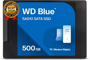 500GB WD Blue SA510 SATA Internal Solid State Drive SSD - SATA III 6 Gb/S, 2.5"/ - Afbeelding 1 van 6