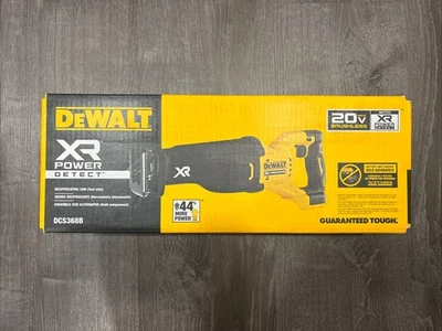 NEW! DEWALT 20V MAX XR Reciprocating Saw w/Power Detect (Bare Tool Only) DCS368B - Image 1 of 2