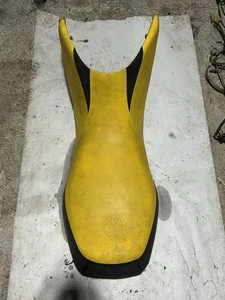 OEM 00-07 CAN-AM BOMBARDIER DS 650 DS650 Baja COMPLETE BLACK YELLOW SEAT COVER - Picture 1 of 16