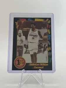 1992 Wild Card 1° Edizione #67 Eddie Lee Wilkins Gardner Webb Basketball - Foto 1 di 2