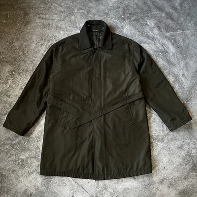 Givenchy Vintage Men’s Nylon Coat Made in Italy Designer Overcoat - Image 1 of 4