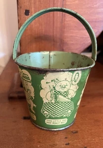 Antike 3 kleine Schweinchen Dose Sultana Erdnussbutter Eimer - Bild 1 von 6