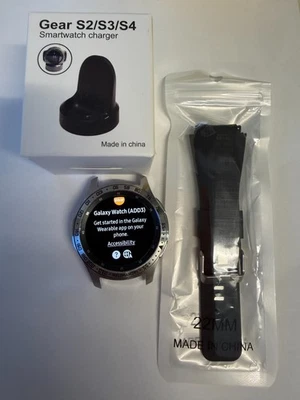 Samsung Galaxy Watch SM-R800  Smartwatch 46mm Stainless Steel - (N337) - Image 1 of 4