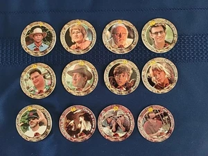 Jurassic Park Pog 12 Stück SkyCaps SkyBox 1993 (the Cast 1) Milk Caps Film - Bild 1 von 3