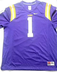 LSU Tigers Fußball Trikot Nike Team Herren XL lila #1 Ja’Marr Chase - Bild 1 von 8