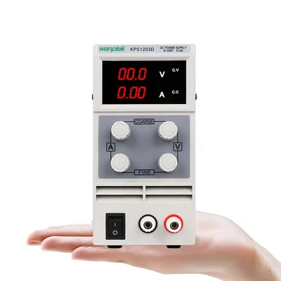 Adjustable DC Power Supply 120V 3A LED Power Supply Voltage Regulator KPS1203D - Image 1 of 4