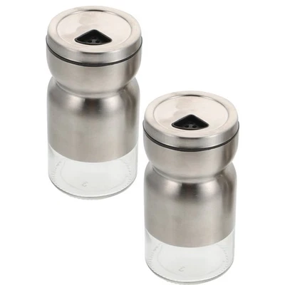  2 Pcs Barattolo Spezie Bottiglia Di Condimento Contenitore Per Condimenti - Immagine 1 di 4