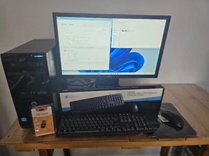 HP Pro 3400 Series MT PC Setup i5-2400 120GB SSD 8GB RAM 11 Pro + 21,5'' Acer - Bild 1 von 12