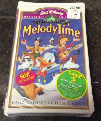 Melody Time VHS (2006) – Condition Is Brand New - Image 1 of 3