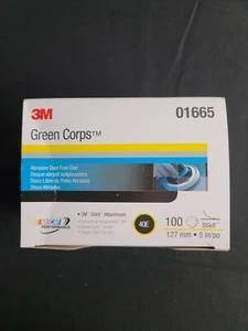 3M 1665 Green Corps Stikit Dust Free Production Discs - Picture 1 of 4