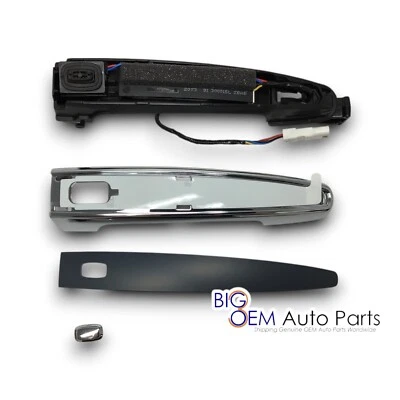 Chevrolet GMC driver passenger Front Outside chrome Door Handle new OE 13521819 - Image 1 of 4