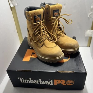Timberland Pro Herren Direct Attaching Weizen Nubuk Arbeits- & Sicherheitsstiefel Größe 8 - Bild 1 von 10