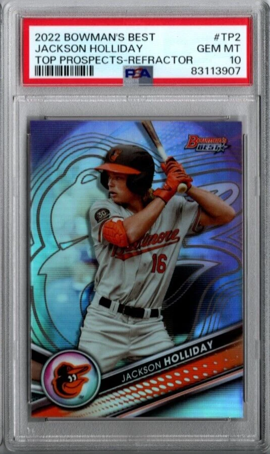 Topps - 150枚限定 Bowman Jackson Holliday PSA 10 Topps - 150枚限定 Bowman Jackson Holliday PSA 10 の通販 by