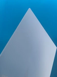 Vidrio acrílico Plexiglas® blanco 3 mm brillante placa círculo tamaño deseado corte por láser - Imagen 1 de 8