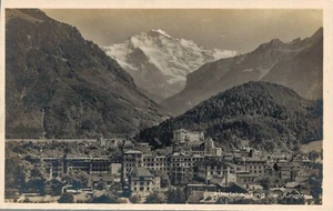 Suiza Interlaken und die Jungfrau RPPC B23 - Imagen 1 de 2