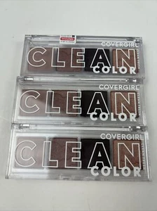 Covergirl Clean Fresh Clean Color Eyeshadow #232 golden toffee Lot Of 3. - Picture 1 of 4