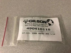 Gilson PEEK Short Nut 1/16 LT-115 *Bag of 5* 490410115 - Picture 1 of 2
