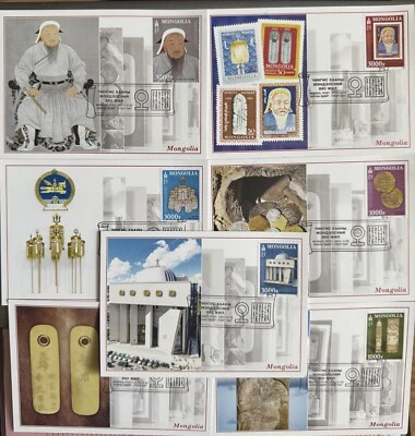 Chinggis Khan 860 Aniversario - Mongol Máxima Colección Tarjetas 2022 Foto 1 de 2