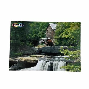 Babcock State Park W. Virginia COMP 1000pc puzzle 19x27 Waterwheel Dam Foliage - Picture 1 of 4