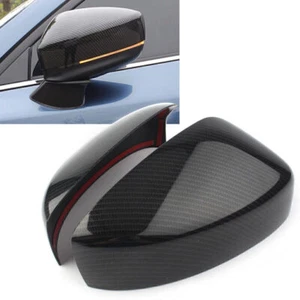 For Mazda CX-5 Carbon FiberSide Rearview Wing Mirror Moulding Cover Trim Case UK - Bild 1 von 8