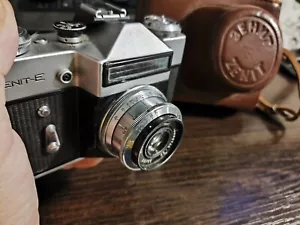 Soviet Vintage film camera Zenit E 35mm with lens for SLR cameras Industar USSR - Bild 1 von 22