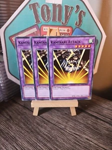 3 x Kaminari ATTACK Yu-Gi-Oh! OP12-EN019 - Foto 1 di 10
