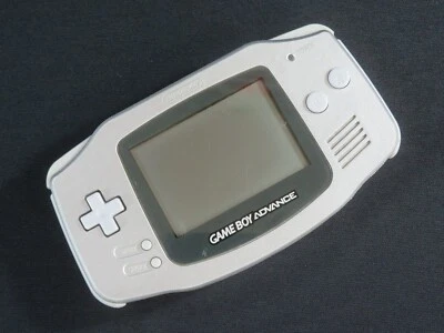 Game boy advance Console silver Nintendo Handheld GBA gameboy Japan jp tested - Image 1 of 4