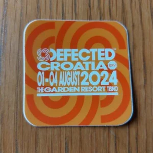 DEFECTED CROATIA 2024 STICKER @ IBIZA CLUB POSTERS - DJ HOUSE MUSIC FUNKY - Picture 1 of 1