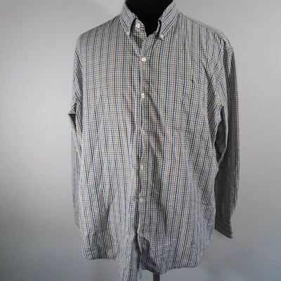 Arrow Shirt Mens XL Business Casual Pocket Button Down Plaid Long Sleeve - Image 1 of 4