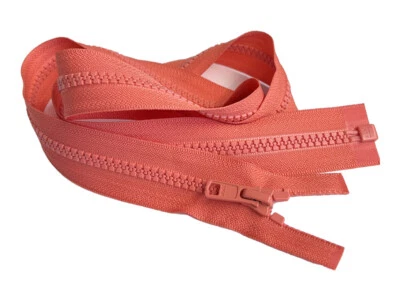 Chaqueta separadora de plástico moldeado peso medio Vislon YKK #5 29 pulgadas cremallera 1 pieza Foto 1 de 4