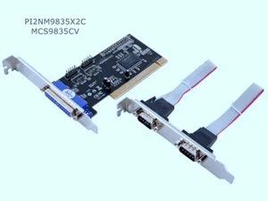 PCI Port-Erweiterungskarte 1 x LPT, 2 x RS-232 MOSCHIP MCS9835CV PI2NM9835X2C - Bild 1 von 2