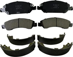 Front Ceramic Brake Pads & Rear Shoes Fit 2008-2013 Chevrolet Silverado 1500 GMC - Picture 1 of 8