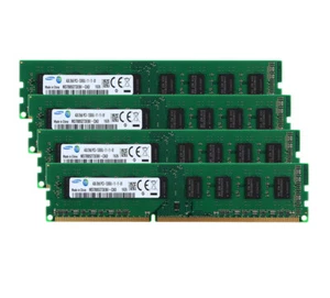 Lot 4GB Samsung 4GB 2Rx8 PC3-12800 DDR3 1600Mhz 240Pin 1.5V Desktop Memory RAM . - Picture 1 of 14