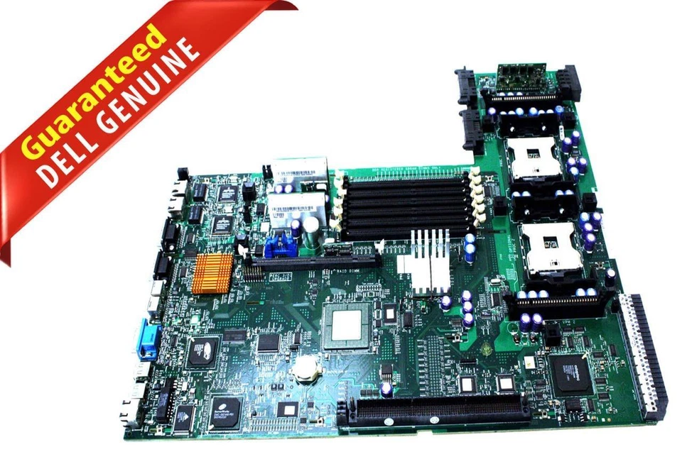 OEM Dell PowerEdge 2650 6 Slots DDR ECC mPGA604 Motherboard D5995 H4005 - Image 1 of 4